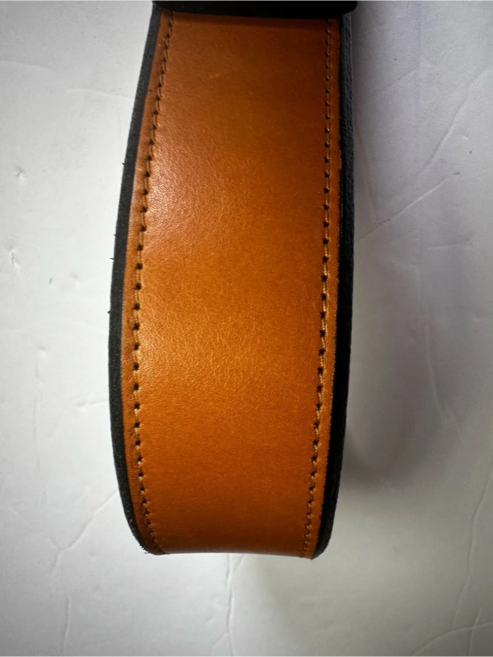 Allen Edmonds Men’s Walnut Genuine Leather 1 1/2” Dress Business Belt- Size 42